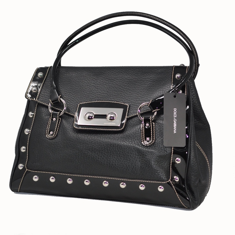 COPY - FLASH SALE Dolce & Gabbana Leather Patent …
